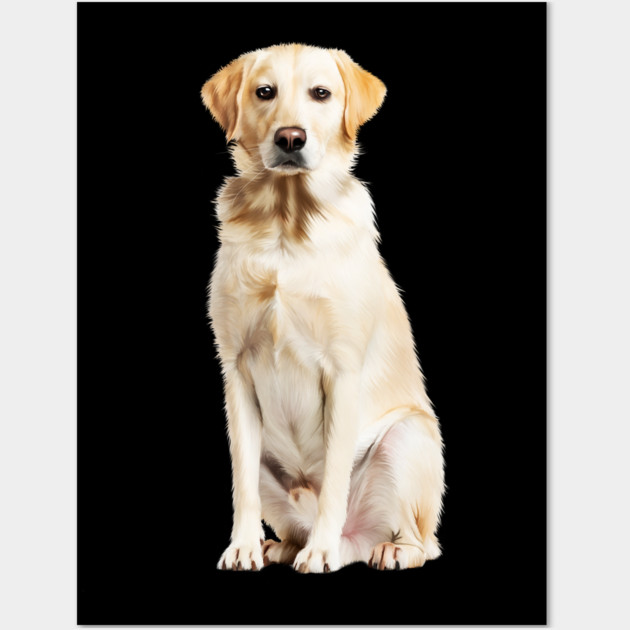 Labrador Retriever Dog, Lab Dog Lover Wall Art by logiamerch