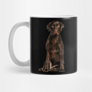 Brown labrador Retriever Dog, Lab Dog Lover Mug