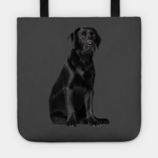 Black Labrador Retriever Puppy Dog, Lab Dog Lover Tote