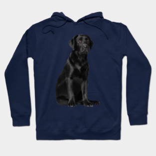 Black Labrador Retriever Puppy Dog, Lab Dog Lover Hoodie