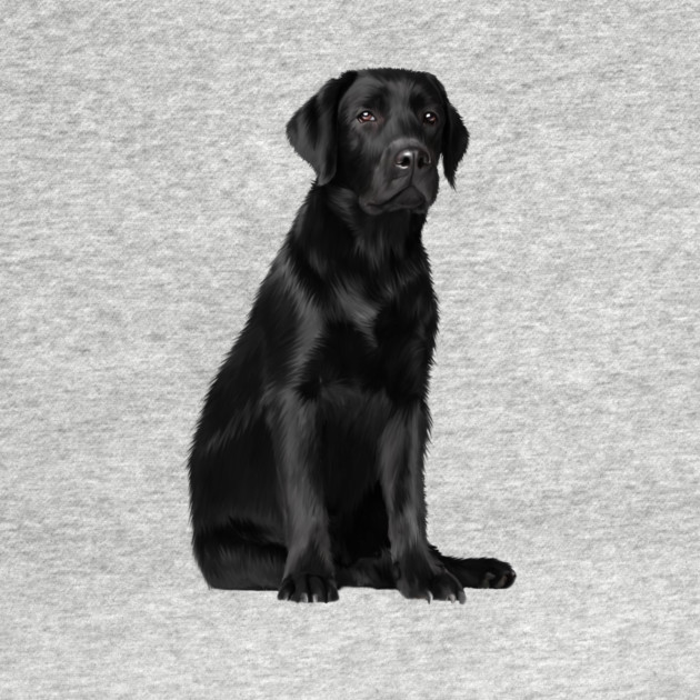 Black Labrador Retriever Puppy Dog, Lab Dog Lover by logiamerch