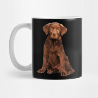 Brown labrador Retriever Dog Puppy, Lab Dog Lover Mug