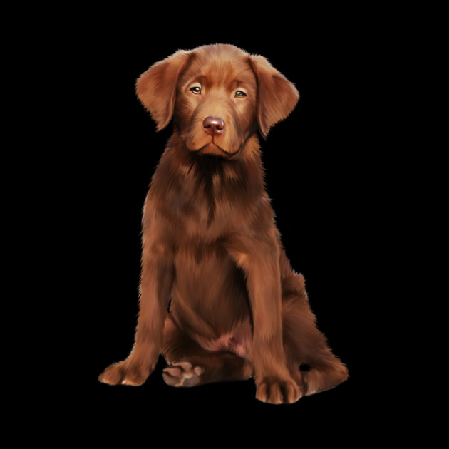 Brown labrador Retriever Dog Puppy, Lab Dog Lover by logiamerch