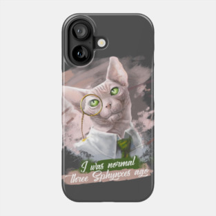 Sphynx cat Phone Case