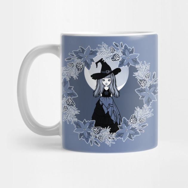Blue Winter Solstice Yule Cheeky Witch® by Cheeky Witch