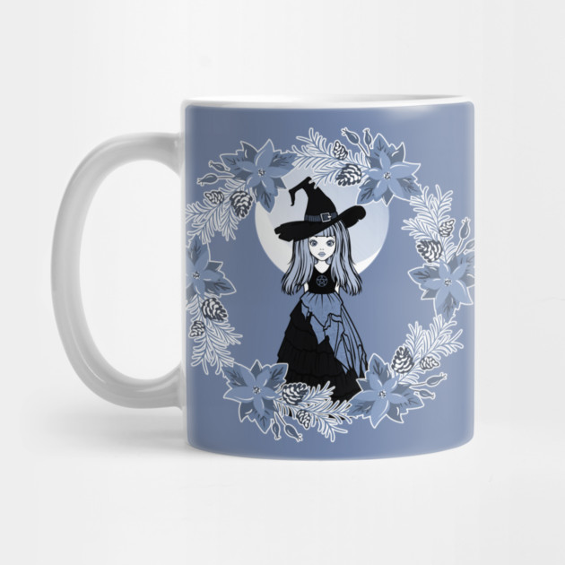 Blue Winter Solstice Yule Cheeky Witch® by Cheeky Witch