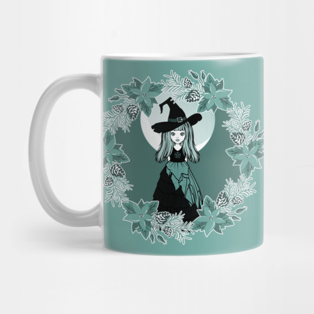 Winter Solstice Witch Yule Cheeky Witch® by Cheeky Witch