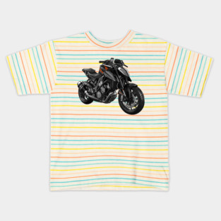 Super Duke 1290 Bike Illustration Kids T-Shirt