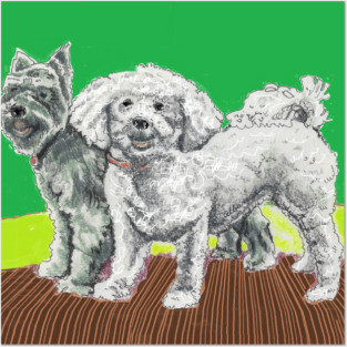 Lisa's Dogs Posters and Art