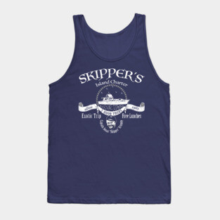 Skipper's Island Charter 3 Hour Tour Tank Top