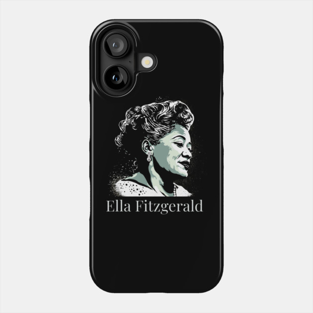 Ella Fitzgerald Phone Case by UrbanLifeApparel