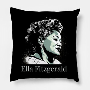 Ella Fitzgerald Pillow