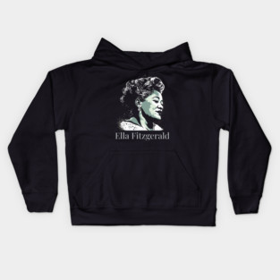 Ella Fitzgerald Kids Hoodie