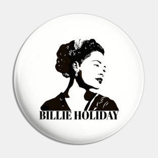 Billie Holiday Pin