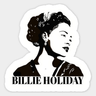 Billie Holiday Sticker