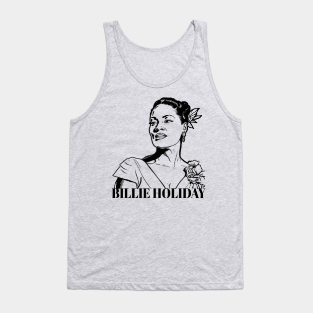 Bille Holiday - Lady Day Tank Top by UrbanLifeApparel