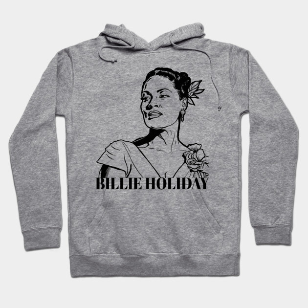 Bille Holiday - Lady Day Hoodie by UrbanLifeApparel
