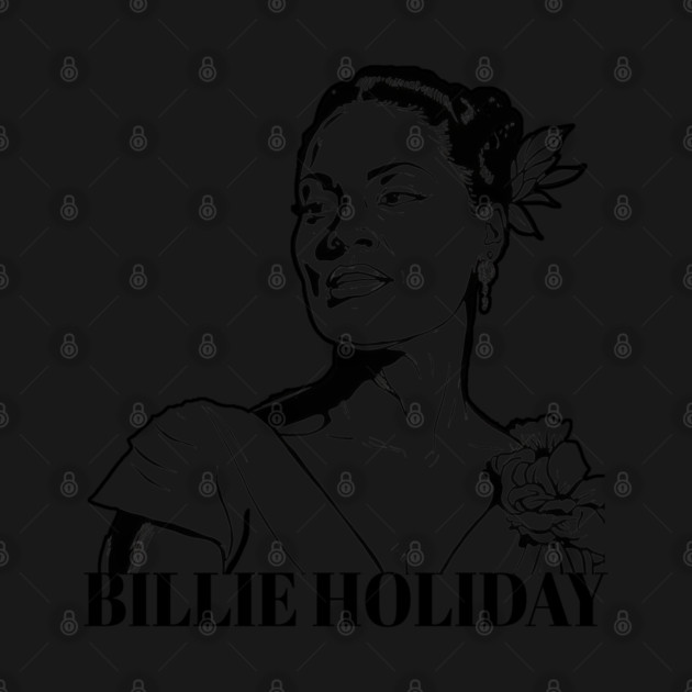 Bille Holiday - Lady Day by UrbanLifeApparel