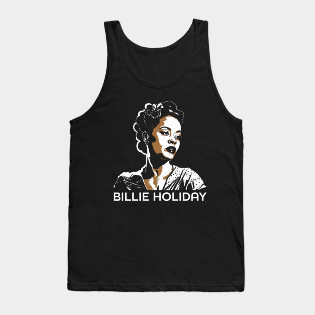 Bille Holiday Golden Singer Tank Top by UrbanLifeApparel