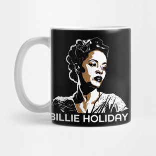 Bille Holiday Golden Singer Mug