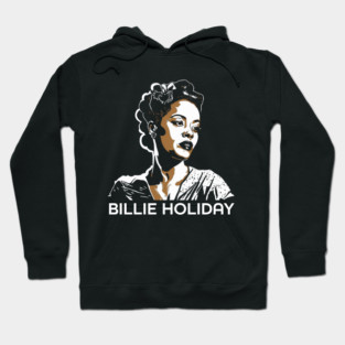 Bille Holiday Golden Singer Hoodie