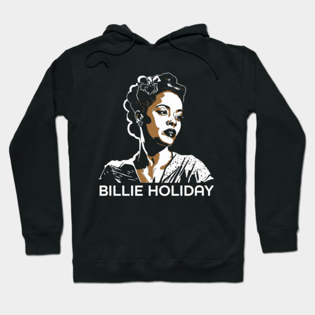 Bille Holiday Golden Singer Hoodie by UrbanLifeApparel