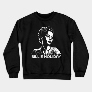 Bille Holiday Singer Crewneck Sweatshirt