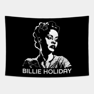 Bille Holiday Singer Tapestry