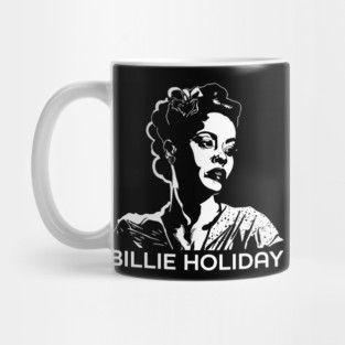 Bille Holiday Singer Mug