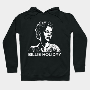 Bille Holiday Singer Hoodie