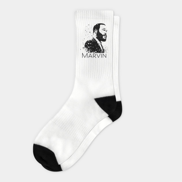 Marvin Gaye Socks by UrbanLifeApparel