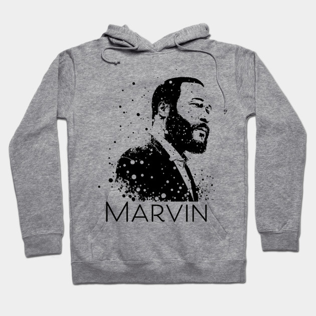 Marvin Gaye Hoodie by UrbanLifeApparel