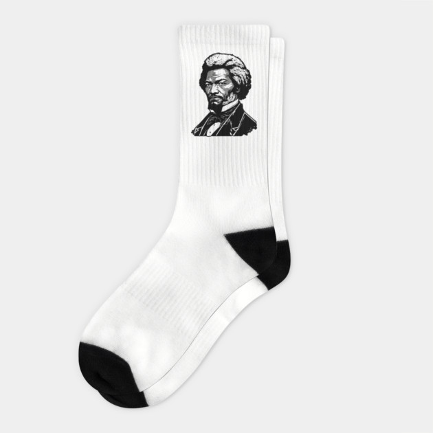 Frederick Douglass Socks by UrbanLifeApparel