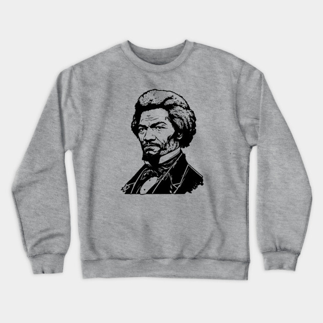 Frederick Douglass Crewneck Sweatshirt by UrbanLifeApparel
