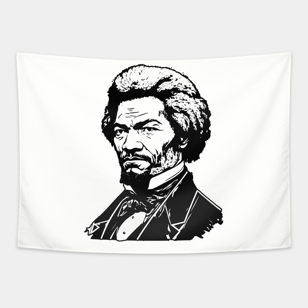 Frederick Douglass Tapestry by UrbanLifeApparel