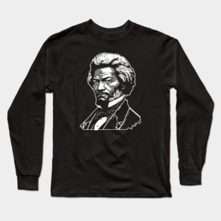 Frederick Douglass Long Sleeve T-Shirt
