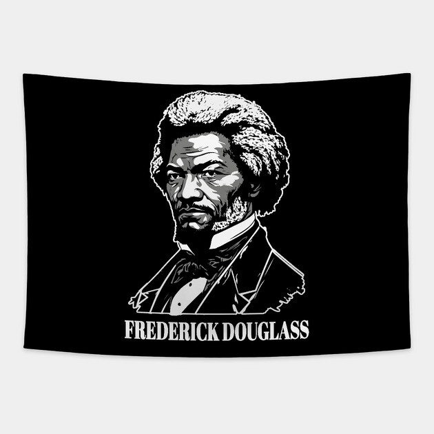 Frederick Douglass Tapestry by UrbanLifeApparel