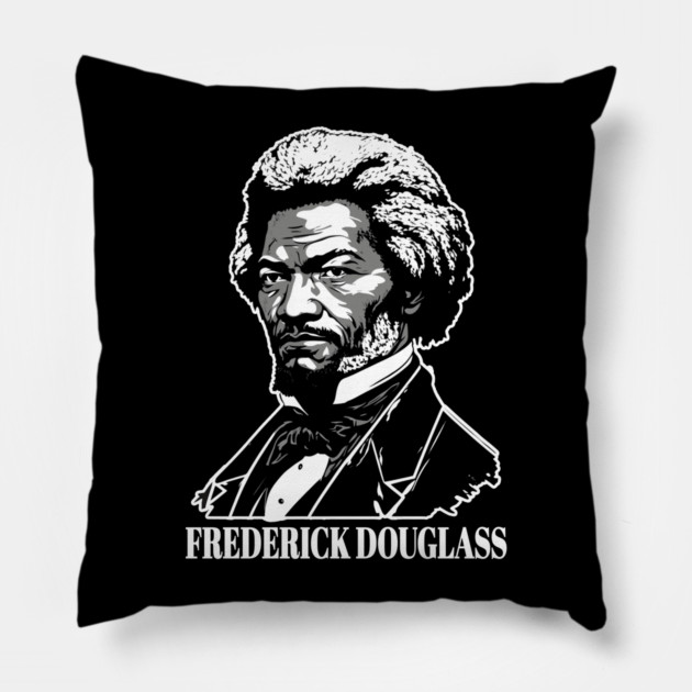 Frederick Douglass Pillow by UrbanLifeApparel