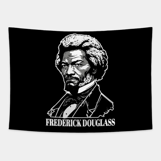 Frederick Douglass Tapestry by UrbanLifeApparel