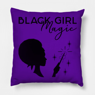 Black Girl Magic Pillow