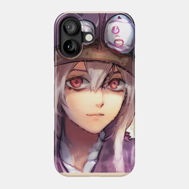 Brown Hair Anime Girl with Hat Phone Case by animegirlnft