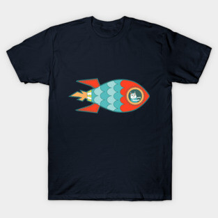 Spaceship Cat T-Shirt