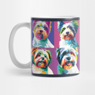 Biewer Terrier Pop Art - Dog Lover Gifts Mug