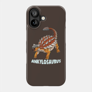 Ankylosaurus Dinosaur Design Phone Case