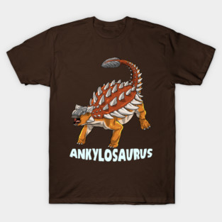 Ankylosaurus Dinosaur Design T-Shirt