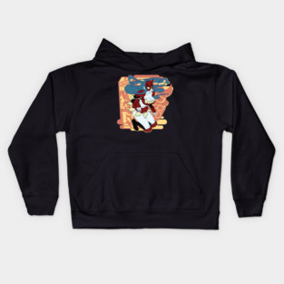 Crimson Mask Koujin Kids Hoodie