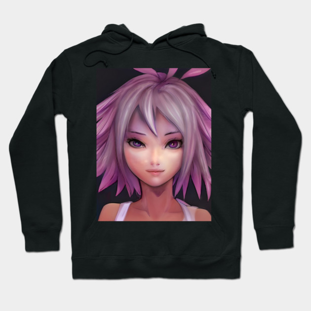 Emo Anime Girl Hoodie by animegirlnft