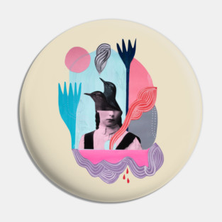 Birdgirl Pin