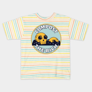 Compost the Rich Skull Kids T-Shirt