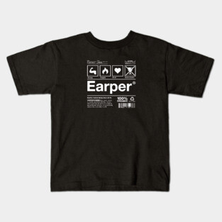 Earper Shipping Label - Wynonna Earp Kids T-Shirt